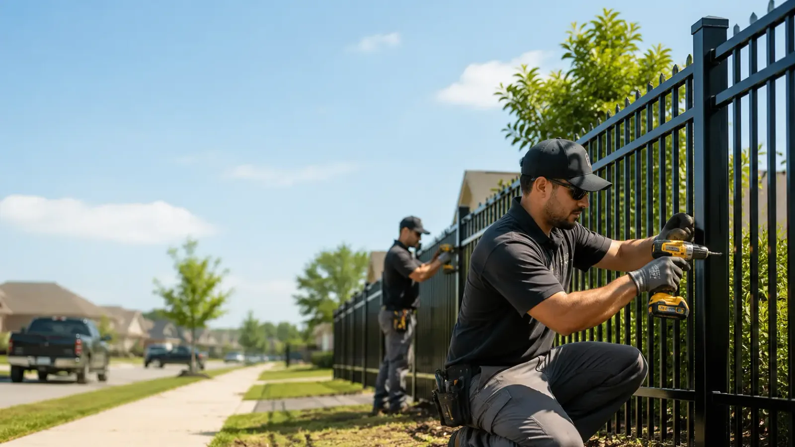 Metal Fence Installation in Plantersville, AL